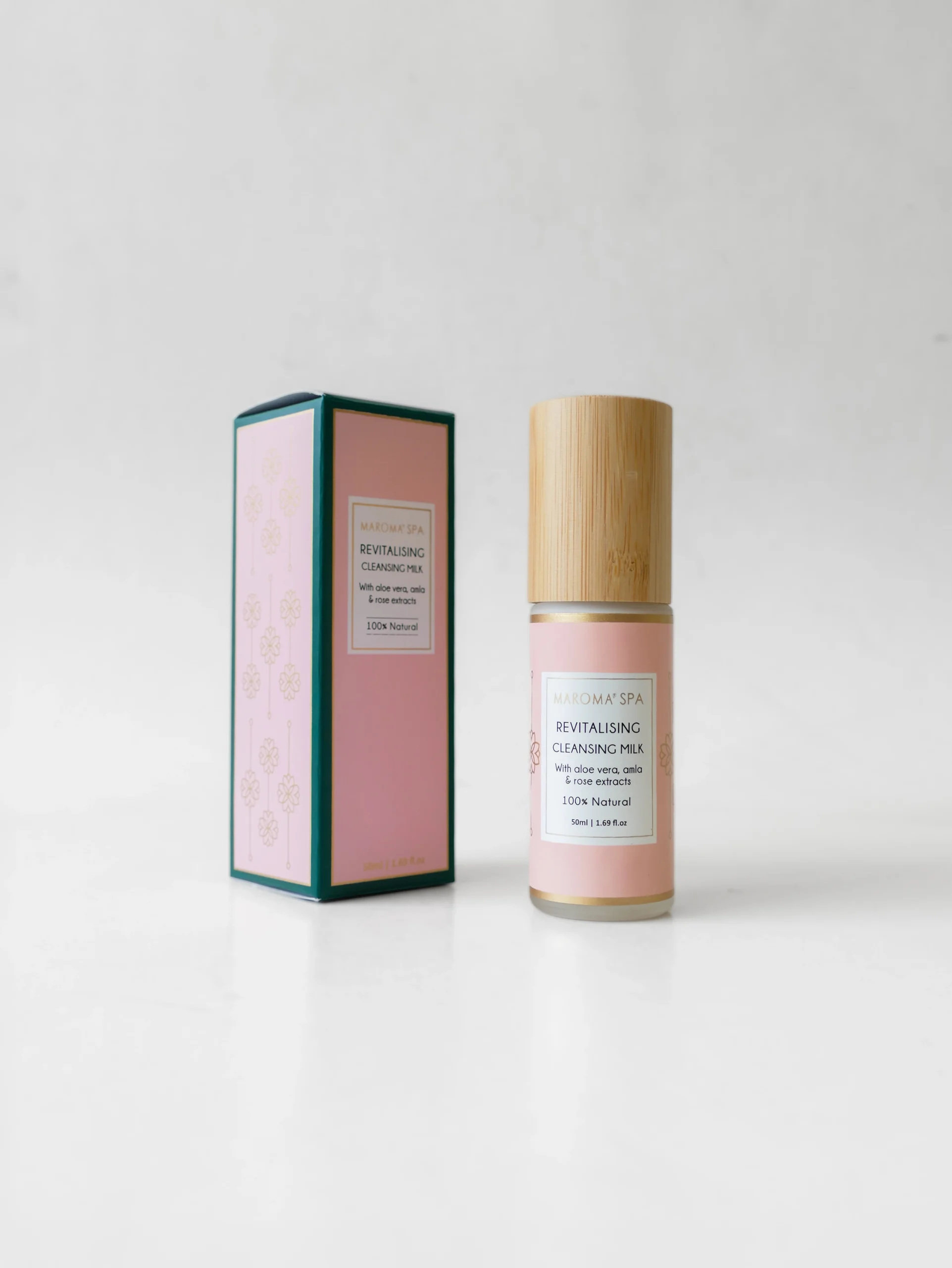 CLEANSING MILK – With Aloe Vera, Amla & Rose Extracts - Maroma