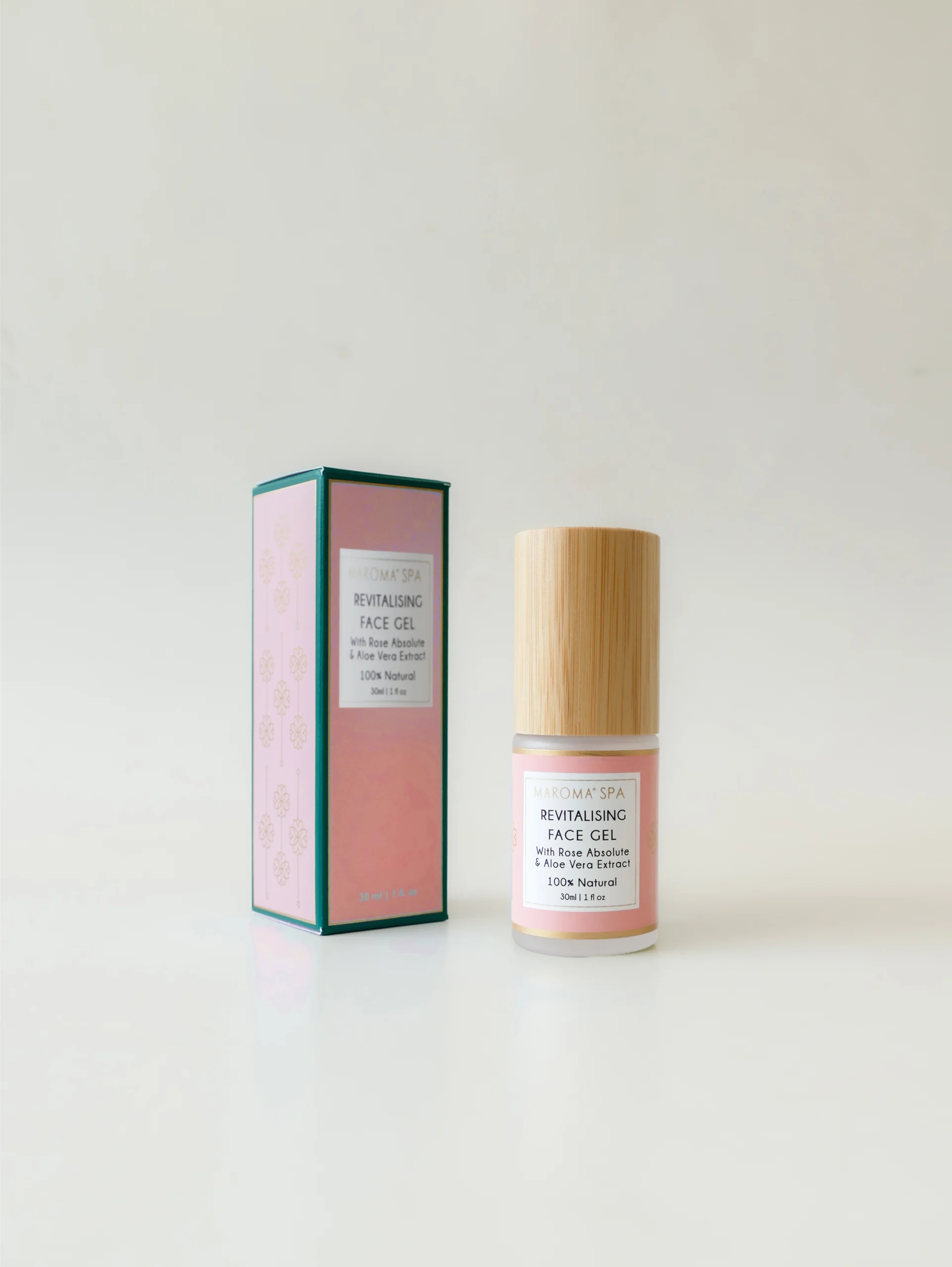 Face Gel with Rose Absolute & Aloe Vera Extract - Maroma