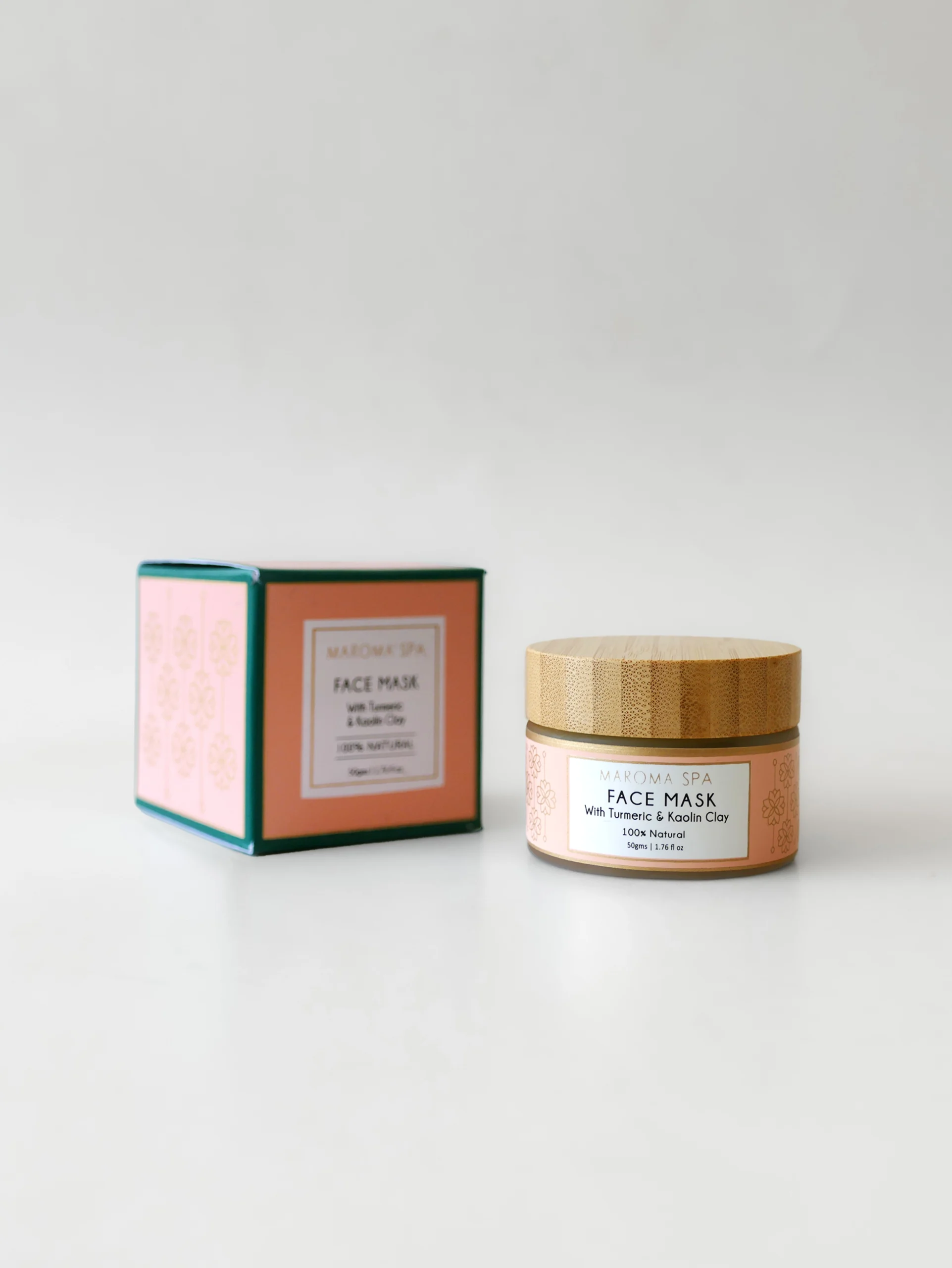 Face Mask with Turmeric and Kaolin Clay - Maroma