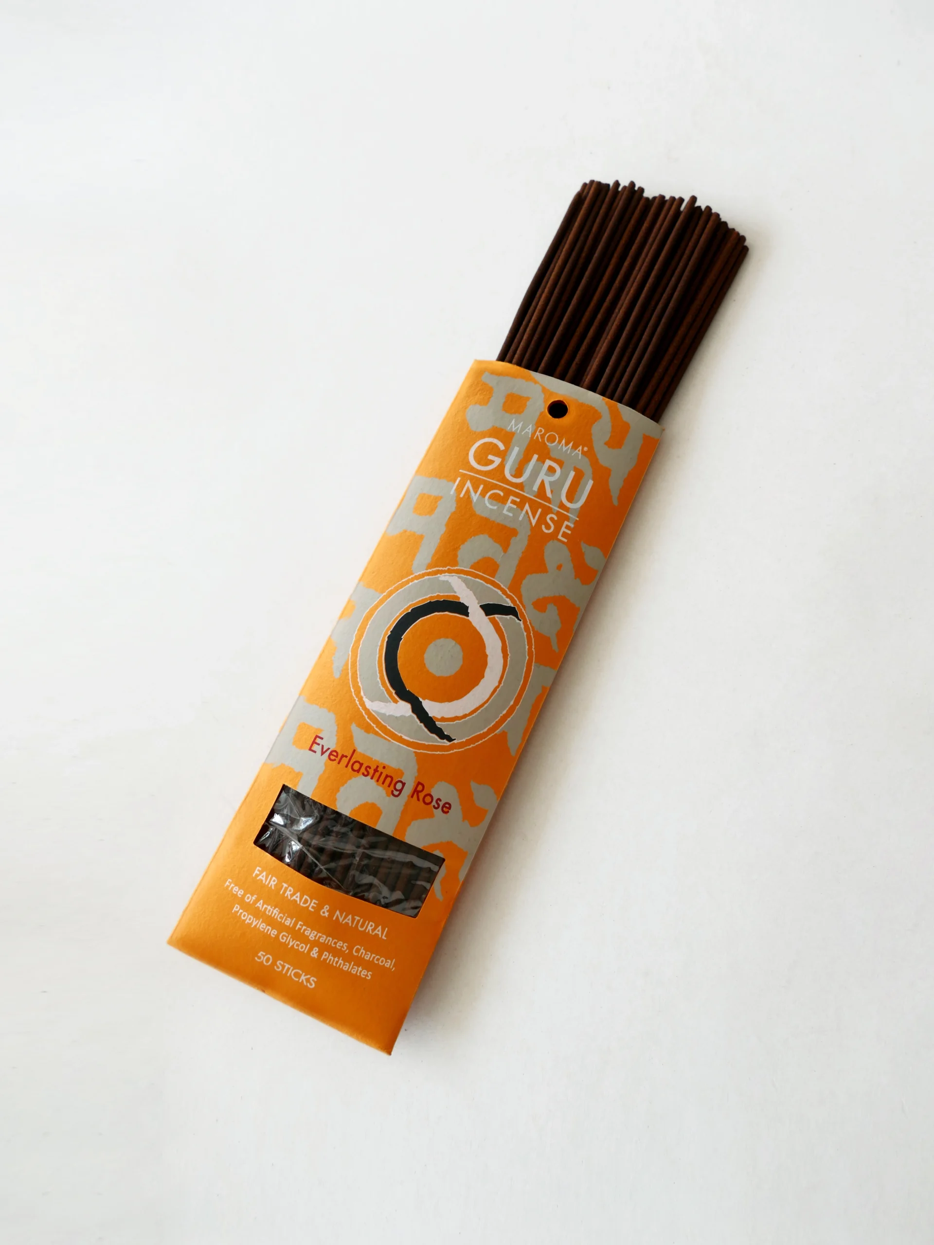 Everlasting Rose Guru Incense – Pack of 50 - Maroma