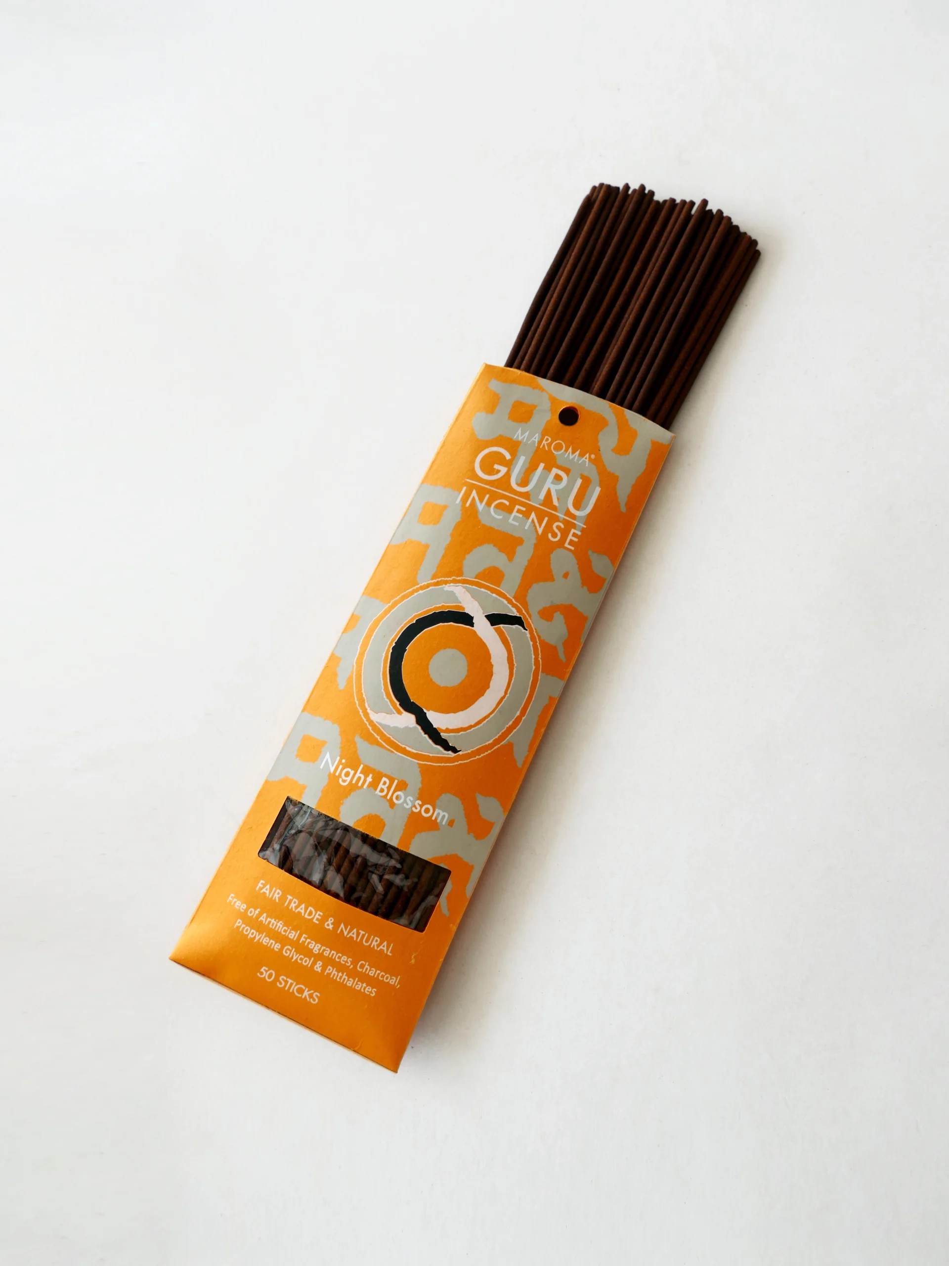 Night Blossom Guru Incense – Pack of 50 - Maroma