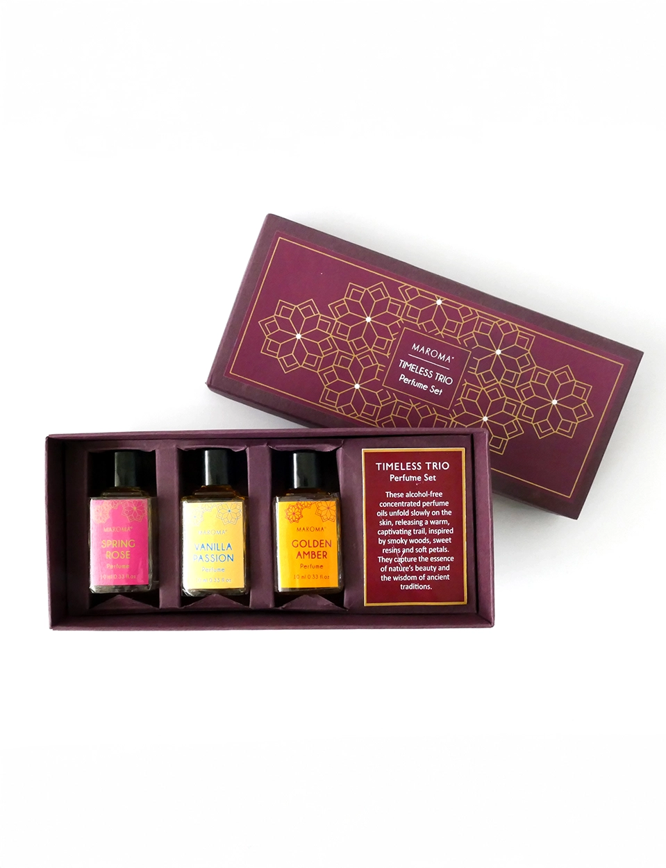Timeless Trio Perfume Set women - Maroma